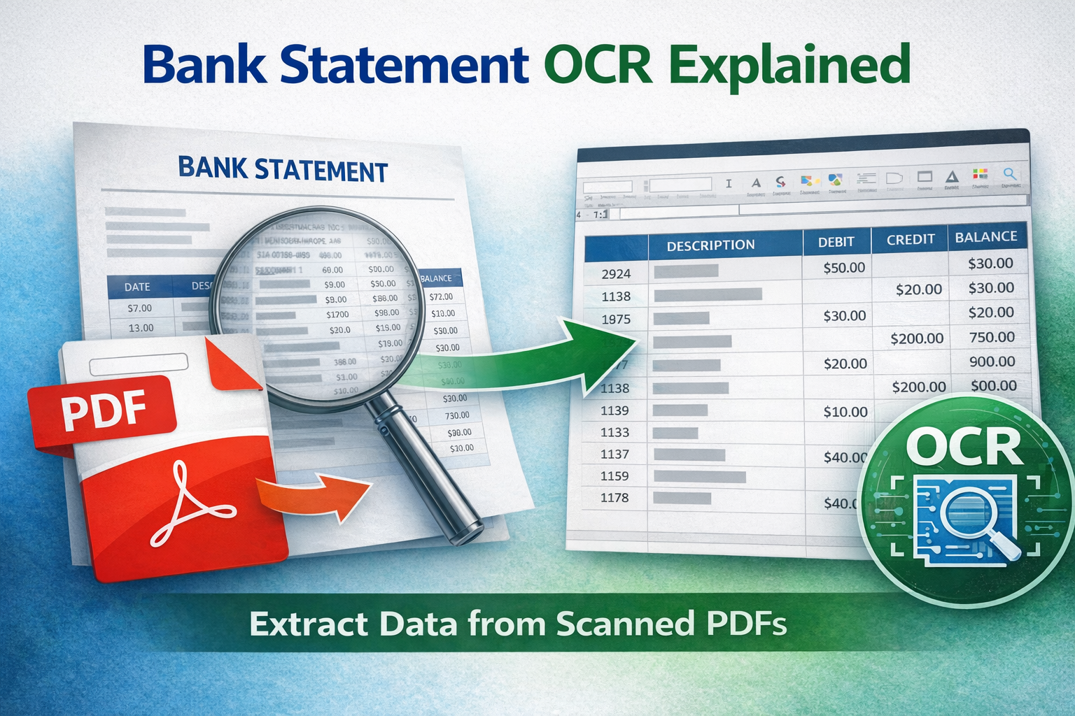 Bank Statement OCR Explained: How to Extract Data from Scanned PDFs